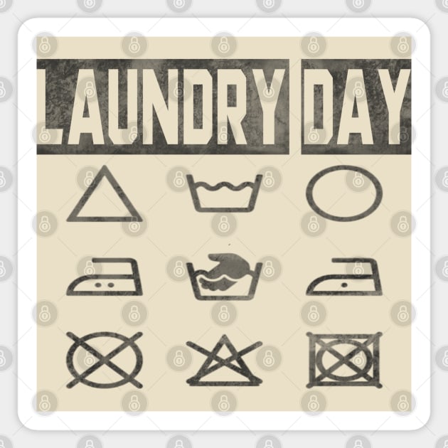 Laundry day Sticker by yannichingaz@gmail.com